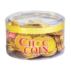 Choco Coin Gold Chocolate 168g